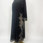 Open Embroidery Abaya 1001127